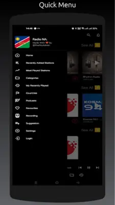 Radio NA android App screenshot 4